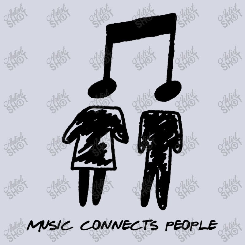 Music Connects People Fleece Short | Artistshot