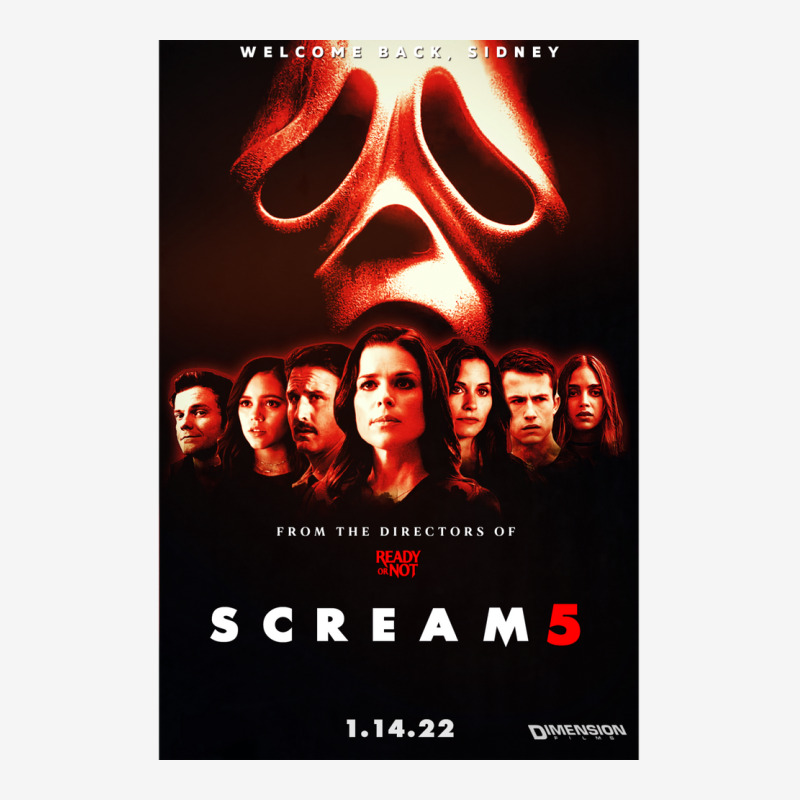 Scream (2022) Movie Scorecard Crop Tee by loekaadenka0 | Artistshot