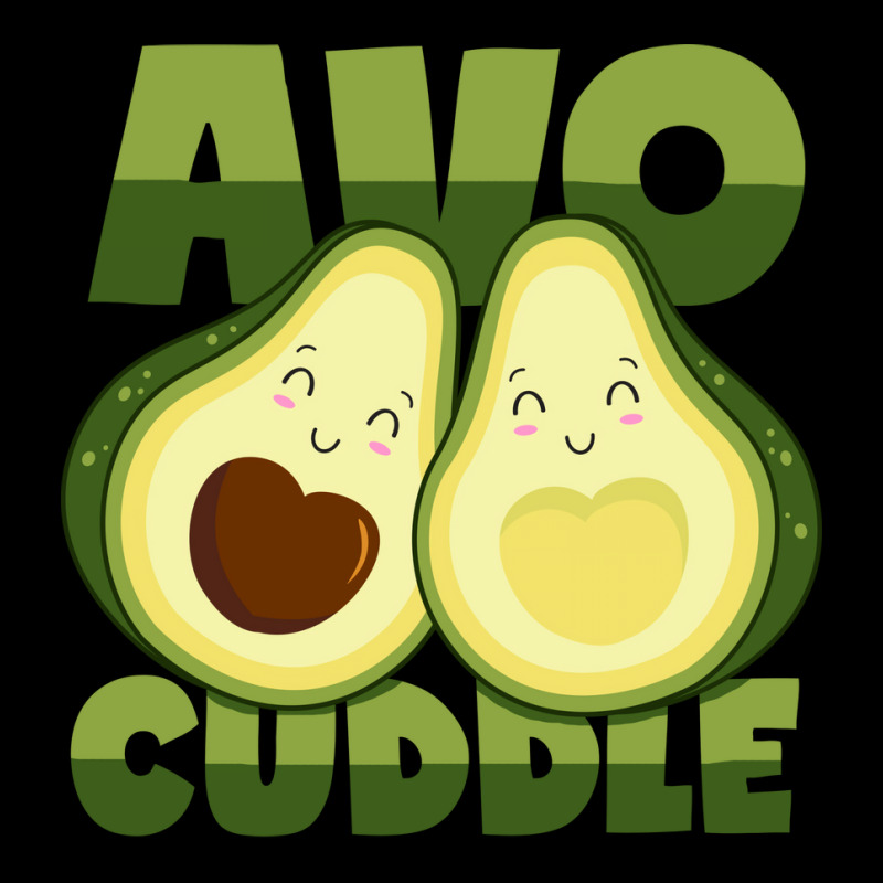 Avocado Hug Pun Cuddling Avocuddle Girl Zipper Hoodie | Artistshot