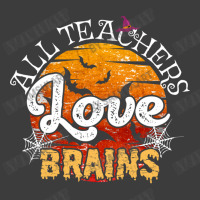 All Teachers Love Brains Halloween Humor Zombie Pun Funny School Party Men's Polo Shirt | Artistshot