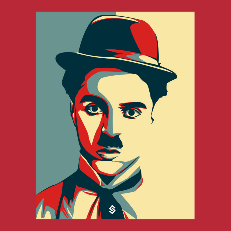 Charlie Chaplin Women's V-Neck T-Shirt by bouzoshadzirh | Artistshot