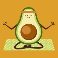 Avocado Yoga Girl T-shirt | Artistshot