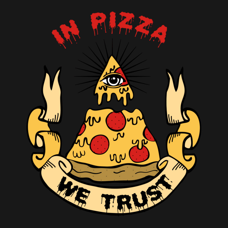 In Pizza We Trust Flannel Shirt by krasoncronand | Artistshot