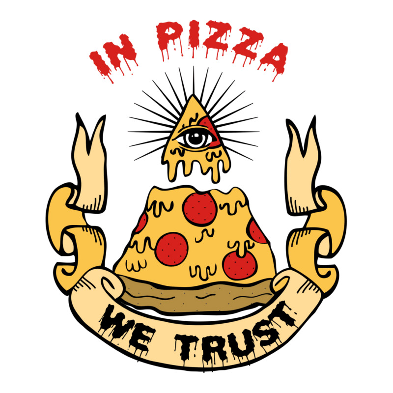 In Pizza We Trust Unisex Hoodie by krasoncronand | Artistshot