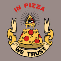 In Pizza We Trust Vintage T-shirt | Artistshot