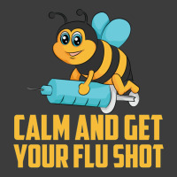 Funny Bee Calm Get Your Flu Shot Cool Love Vaccina Men's Polo Shirt | Artistshot