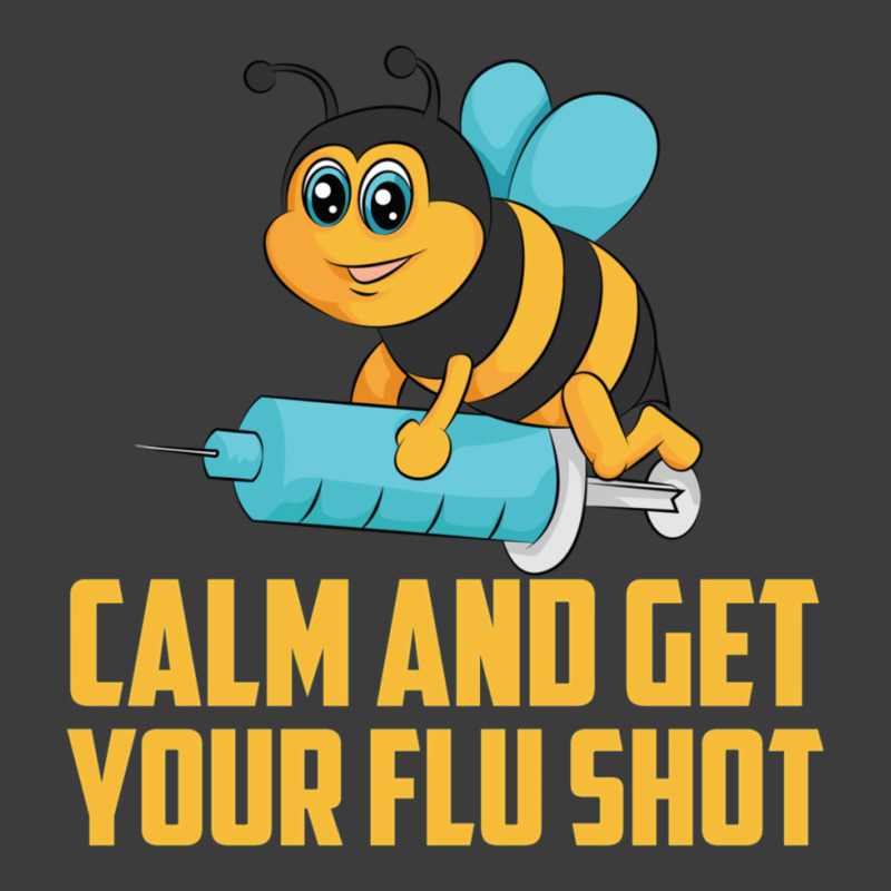 Funny Bee Calm Get Your Flu Shot Cool Love Vaccina Men's Polo Shirt by meisfaresem | Artistshot