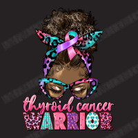 Thyroid Cancer Warrior Afro Messy Bun Vintage Cap | Artistshot