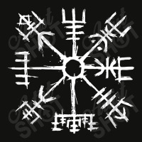 Viking Compass Vegvisir Scorecard Crop Tee | Artistshot