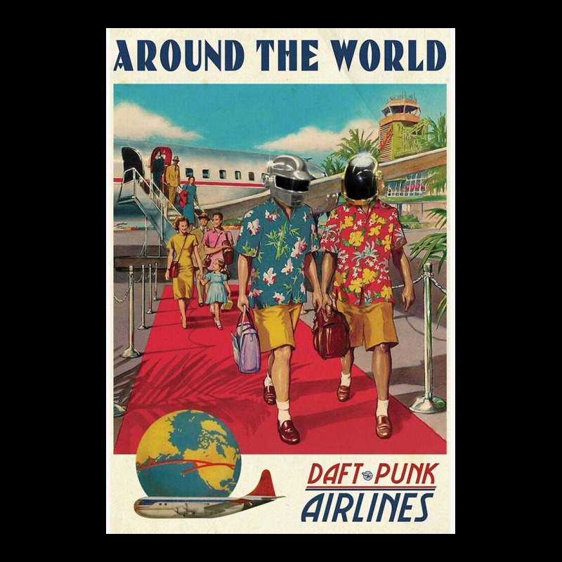 Daft Around The World Baby Bibs | Artistshot