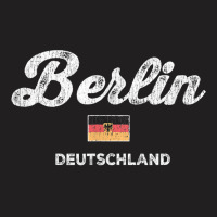 Berlin Germany T Shirt Vintage Sports Script Deuts T-shirt | Artistshot