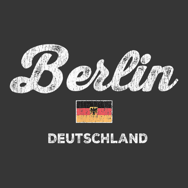 Berlin Germany T Shirt Vintage Sports Script Deuts Toddler Hoodie | Artistshot