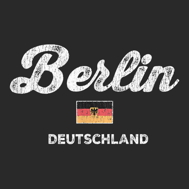 Berlin Germany T Shirt Vintage Sports Script Deuts Toddler T-shirt | Artistshot