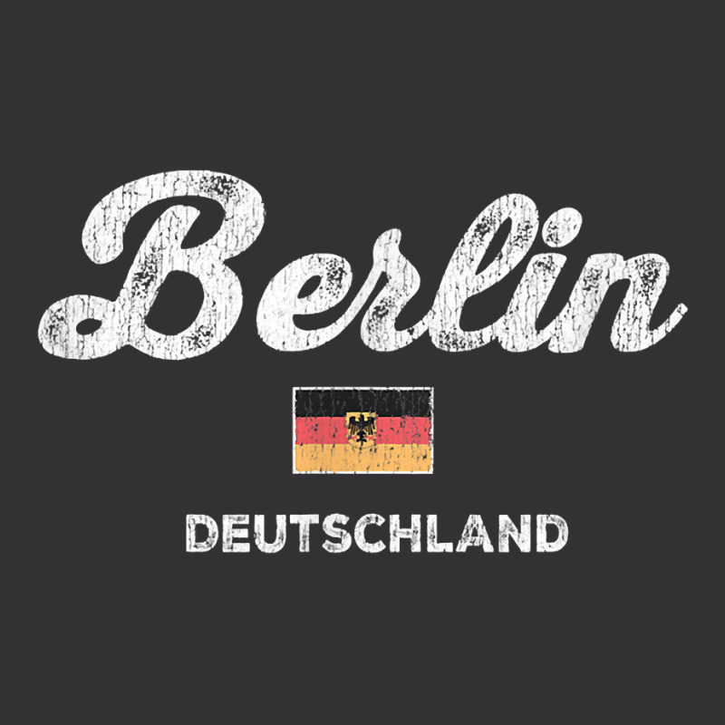 Berlin Germany T Shirt Vintage Sports Script Deuts Vintage Hoodie And Short Set | Artistshot