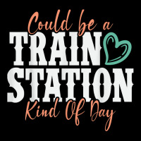 Could Be A Train Station Kind Of Day T Shirt Graphic Youth T-shirt | Artistshot