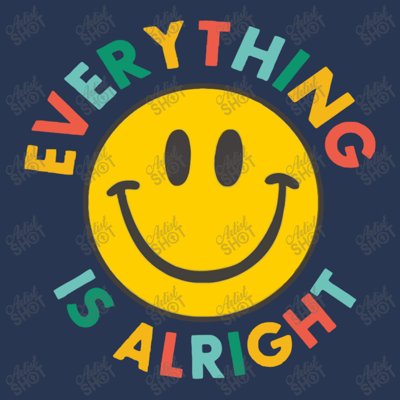 Everything Is Alright Men Denim Jacket | Artistshot