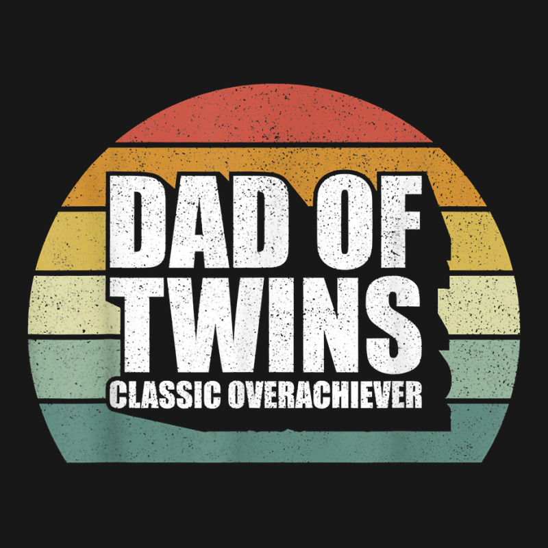 Dad Of Twins Shirt Classic Overachiever Funny Gift Flannel Shirt | Artistshot