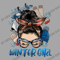 Messy Bun Winter Girl Men's Polo Shirt | Artistshot