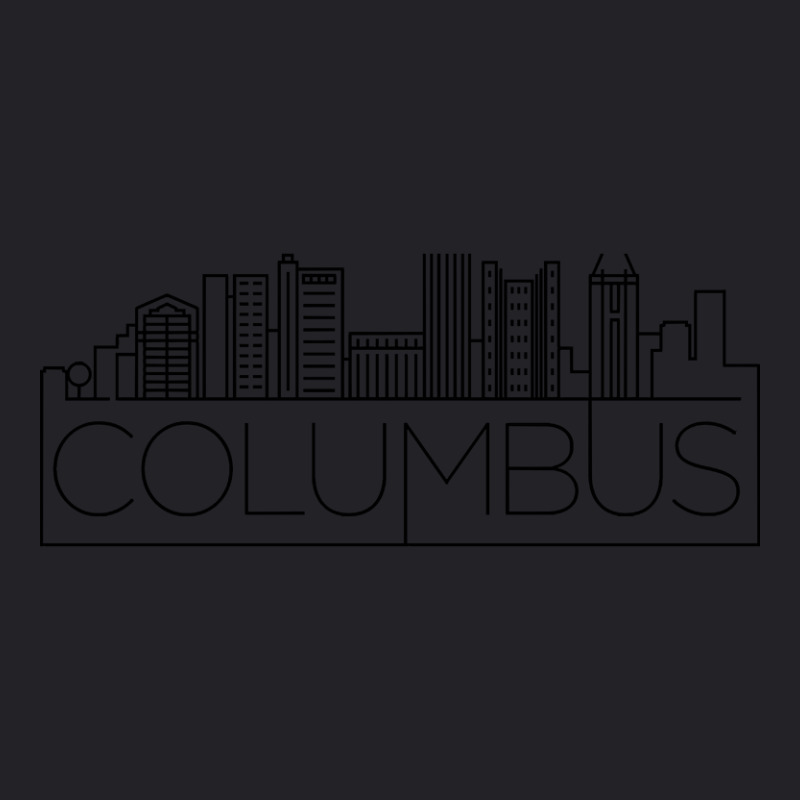 Limited Edition Columbus Minimal Skyline Youth Tee by rebeccacameron | Artistshot