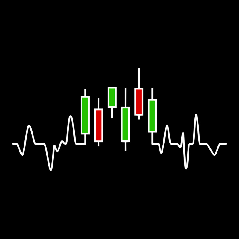 Forex Or Stock Trader Candlestick Heartbeat Graph Graphic T-shirt by scrabeck | Artistshot