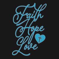 Trending Faith Hope Love Flannel Shirt | Artistshot