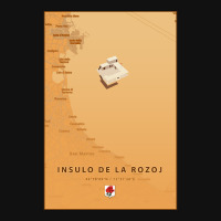 Trending Insulo De La Rozoj Map Iphone 13 Pro Max Case | Artistshot