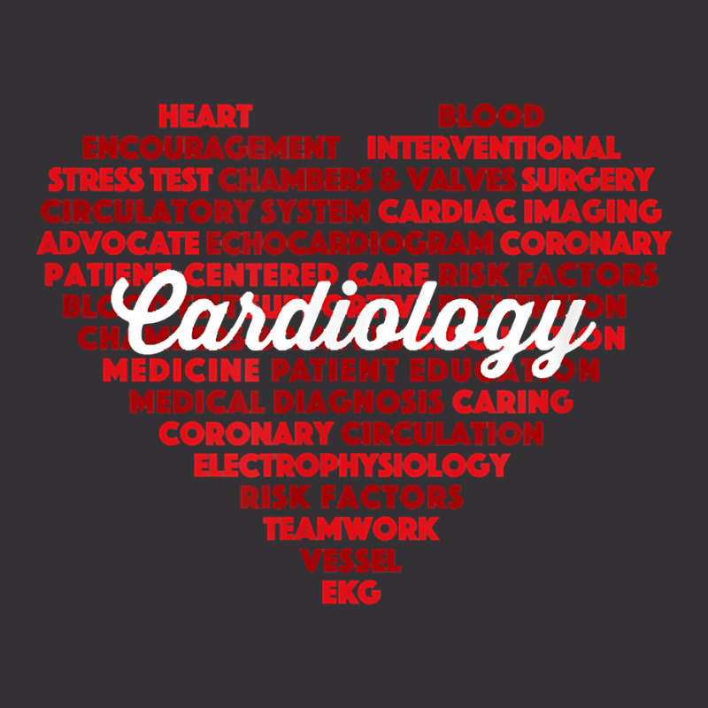 Cardiac Nurse & Cardiologist Word Cloud Cardiology Vintage Short by clishgdo | Artistshot