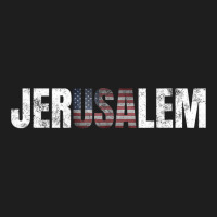 Distressed Jerusalem Jewish Israeli Gift American Classic T-shirt | Artistshot