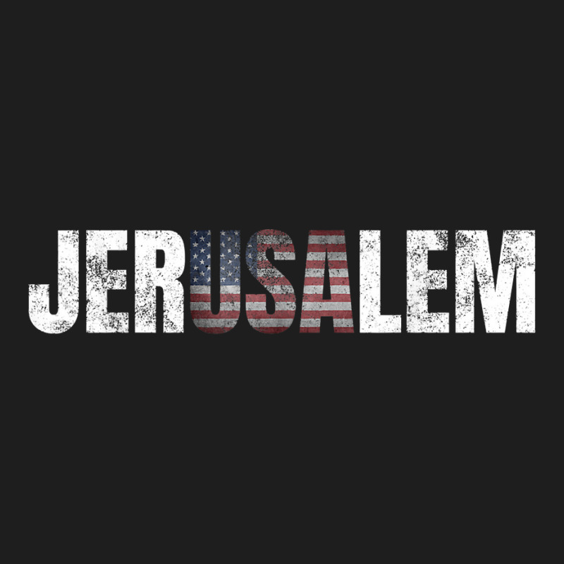 Distressed Jerusalem Jewish Israeli Gift American Classic T-shirt | Artistshot