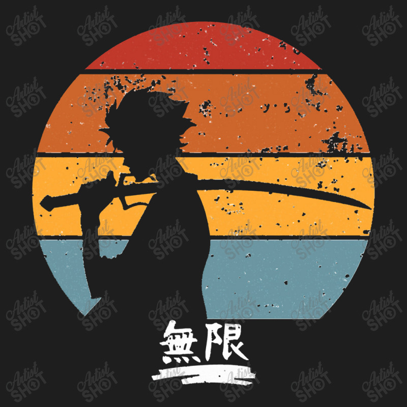 Samurai Champloo Mugen Sunset Silhouette Mugen Classic T-shirt by kursinan | Artistshot