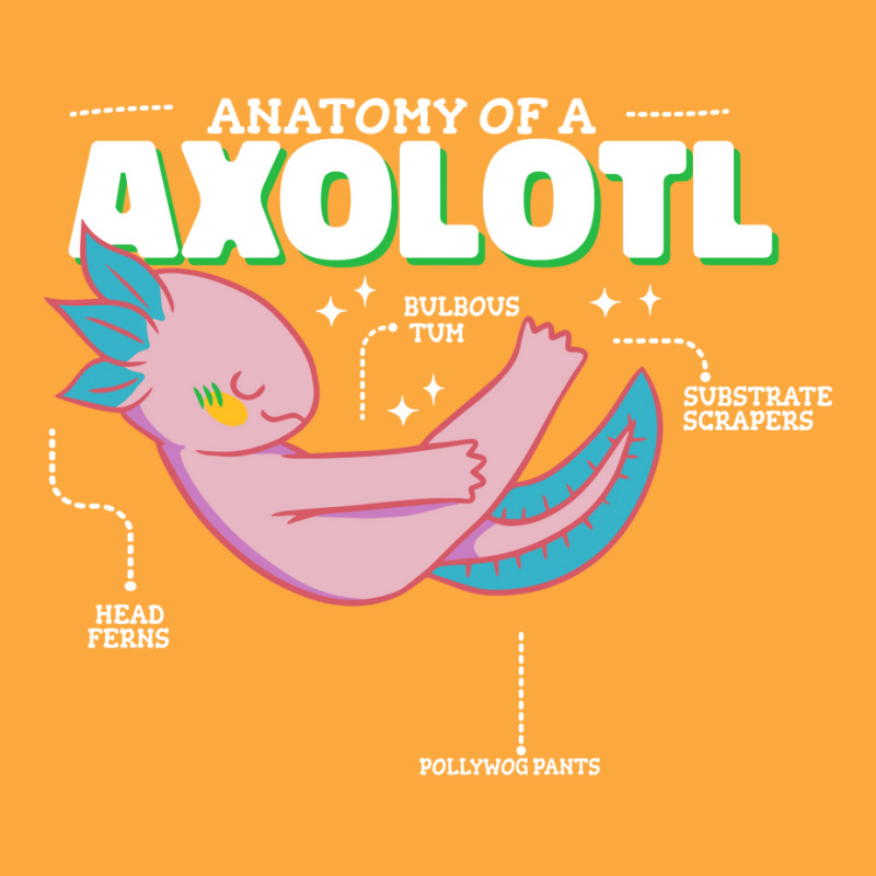 Anatomy Of Axolotl Retro Zipper Hoodie | Artistshot