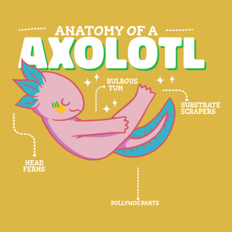 Anatomy Of Axolotl Retro Classic T-shirt | Artistshot