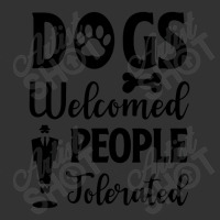 Dogs Welcomed People Tolerated Baby Bodysuit | Artistshot