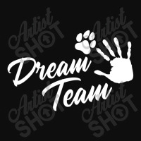 Dream Team Sports Agility Paw Dog Crop Top | Artistshot