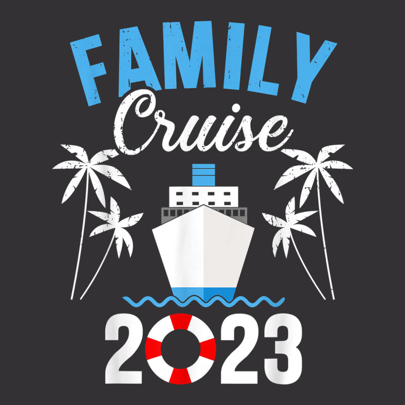 Family Cruise 2023 For Cruising Ship Vacation T Sh Vintage Short | Artistshot