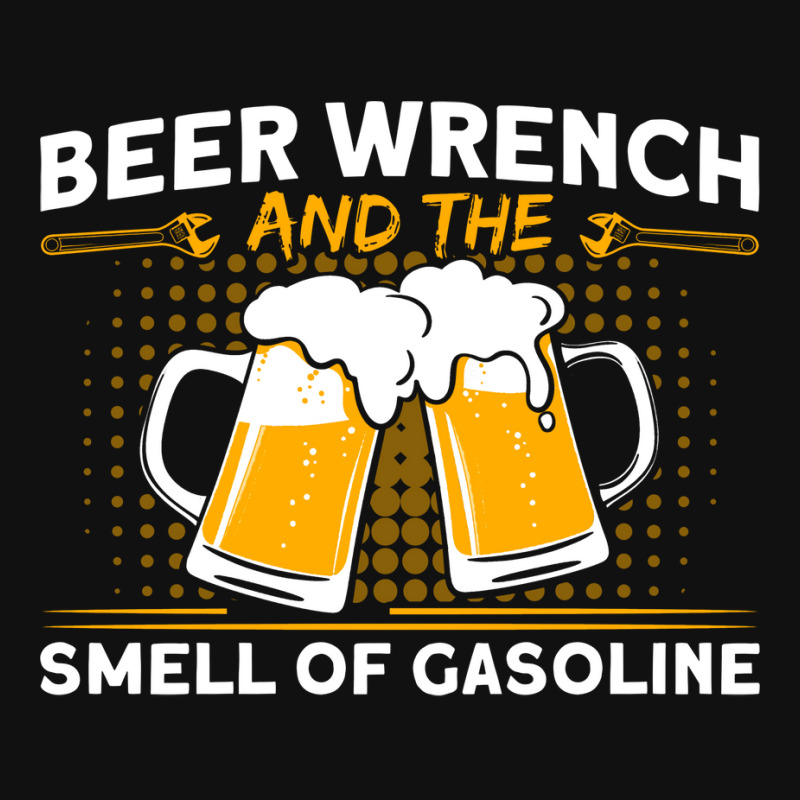 Beer Wrench Smell Of Gasoline Car Mechanic Cute Graphic T-shirt | Artistshot