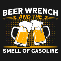 Beer Wrench Smell Of Gasoline Car Mechanic Cute Flannel Shirt | Artistshot