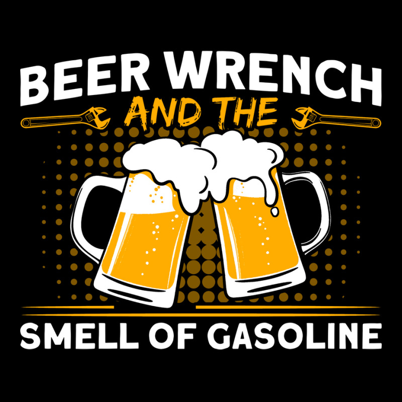 Beer Wrench Smell Of Gasoline Car Mechanic Cute Pocket T-shirt | Artistshot