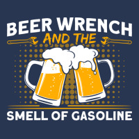 Beer Wrench Smell Of Gasoline Car Mechanic Cute Men Denim Jacket | Artistshot