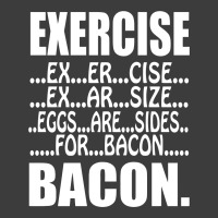 Exercise Eggs Are Sides For Bacon Funny College Men's Polo Shirt | Artistshot