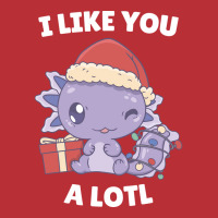 Axolotl I Like You A Lotl Kawaii Christmas Pajama T-shirt | Artistshot