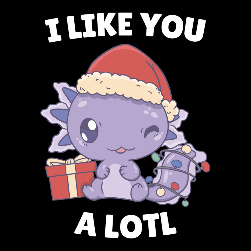 Axolotl I Like You A Lotl Kawaii Christmas Pajama Fleece Short by oreilywendyo | Artistshot