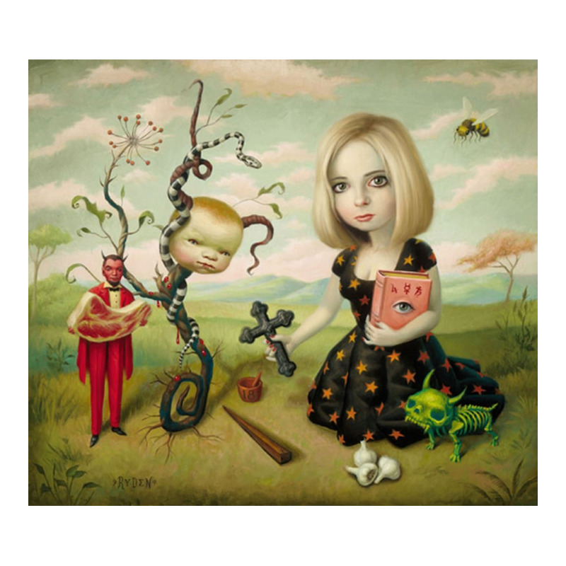 Mark Ryden - The Ghost Of Anton Chigurh Stainless Steel Water Bottle | Artistshot