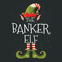 Banker Elf Family Matching Christmas Group Funny P Women's Triblend Scoop T-shirt | Artistshot