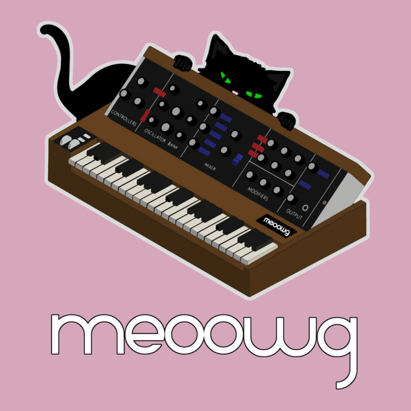 Synthesizer Cat Meow Classic T-shirt | Artistshot