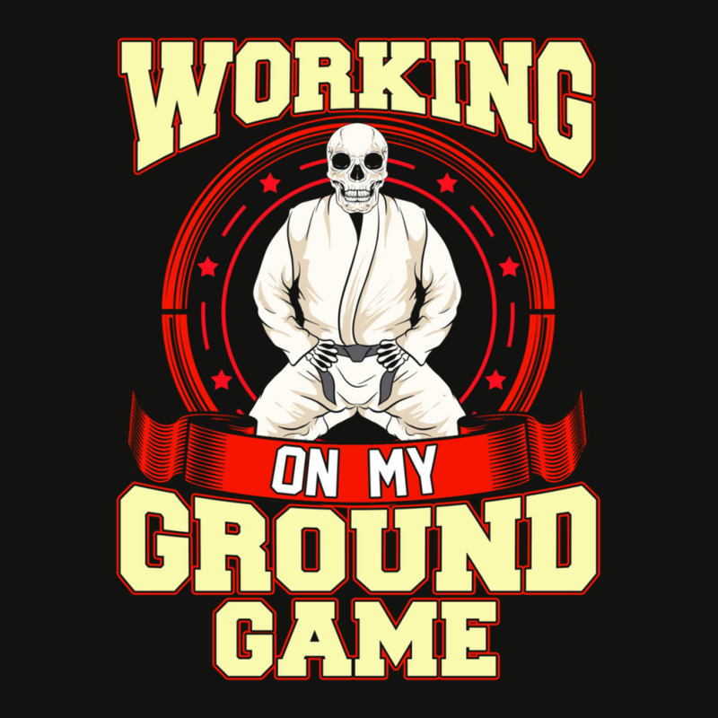 Funny Cool Ground Game Fighter Judo Skull Fight Sp Scorecard Crop Tee by PauletteWatkins1 | Artistshot