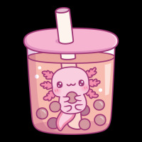 Cute Axolotl In Bubble Tea Funny Tumblr Long Sleeve Shirts | Artistshot