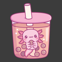 Cute Axolotl In Bubble Tea Funny Tumblr Men's Polo Shirt | Artistshot