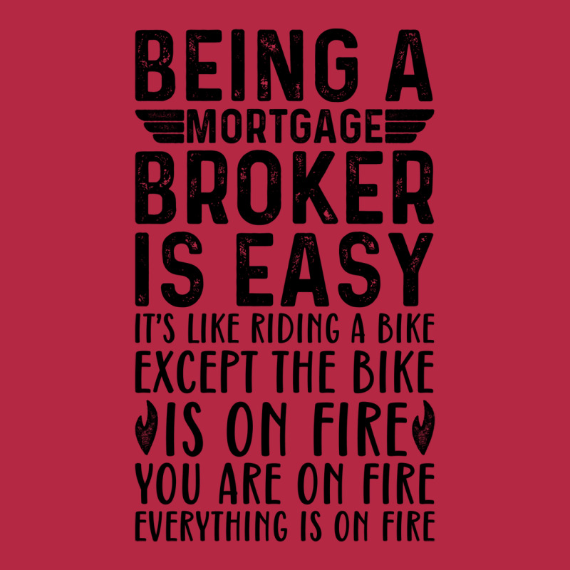 Being A Mortgage Broker Is Easy Its Like Riding A Champion Hoodie by focantftalewb | Artistshot