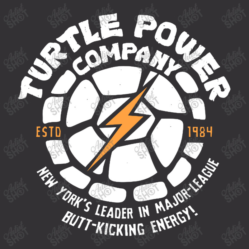 Turtle Power Company Vintage Hoodie | Artistshot